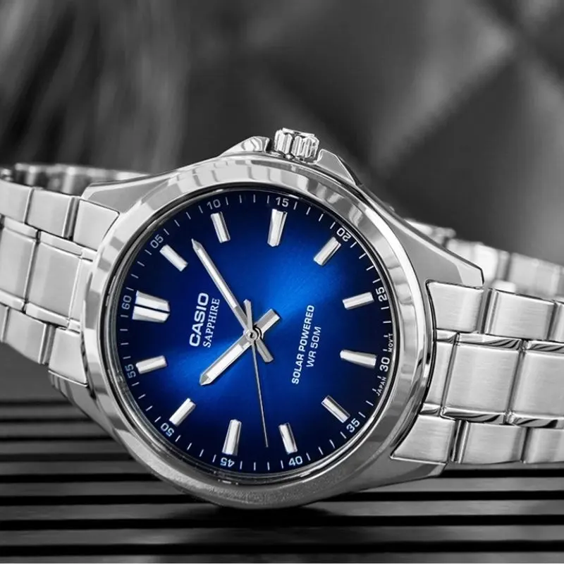 Casio Enticer Japan Quartz Solar Flare Men's Watch- MTS-RS100D-2AV